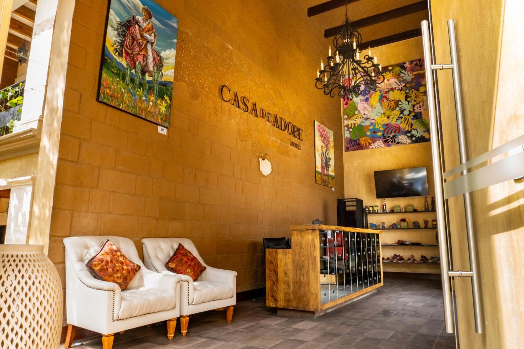 Casa De Adobe Gallery & Luxury Boutique Oaxaca Exterior foto
